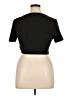 Yozy Black Short Sleeve Top Size 14 - photo 2
