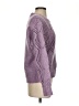 Heartloom Chevron-herringbone Purple Pullover Sweater Size S - photo 4