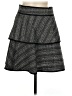 Tibi Tweed Gray Formal Skirt Size 6 - photo 1