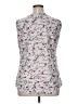 Emily Stacy Silver Sleeveless T-Shirt Size 1X - photo 2