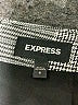 Express Plaid Gray Formal Skirt Size 4 - photo 4