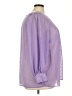 Torrid 100% Polyester Polka Dots Purple 3/4 Sleeve Blouse Size 3X Plus (3) - photo 4
