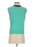 St. John Green Sweater Vest Size S - photo 2