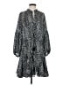 2Bella 100% Polyester Polka Dots Black Casual Dress Size S - photo 1