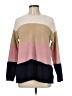 BB Dakota 100% Polyester Color Block Tan Pullover Sweater Size M - photo 1