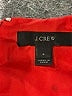 J.Crew 100% Polyester Polka Dots Orange Red Cocktail Dress Size 8 - photo 7