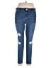 Juicy Couture Hearts Blue Jeans Size 14 - photo 1