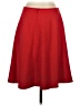 Ann Taylor LOFT Solid Red Casual Skirt Size 2 - photo 2