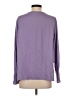 Liz Claiborne 100% Polyester Purple Long Sleeve Blouse Size S - photo 2