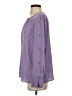 Liz Claiborne 100% Polyester Purple Long Sleeve Blouse Size S - photo 5