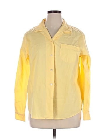 Karen Scott Long Sleeve Button-Down Shirt (view 1)