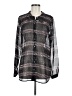 CAbi 100% Polyester Black Long Sleeve Blouse Size M - photo 1