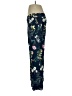 Ann Taylor LOFT 100% Rayon Floral Blue Casual Pants Size 6 - photo 5