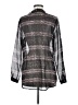 CAbi 100% Polyester Black Long Sleeve Blouse Size M - photo 2