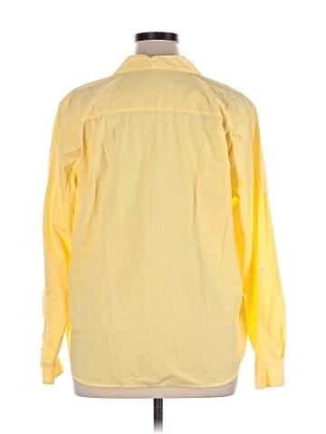 Karen Scott Long Sleeve Button-Down Shirt (view 2)