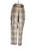 French Connection Plaid Yellow Cargo Pants Size 4 - photo 1