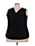 Roz & Ali Black Sleeveless Blouse Size 3X - photo 1