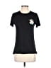 Modern Lux Floral Black Short Sleeve T-Shirt Size XS - photo 1