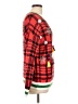 Unbranded 100% Acrylic Plaid Red Pullover Sweater Size L - photo 4