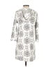 Nautica 100% Polyester Silver Cardigan Size S - photo 2