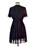 Shein 100% Polyester Paisley Blue Cocktail Dress Size 6 - photo 2
