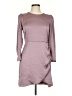 Wilfred 100% Polyester Solid Purple Casual Dress Size 10 - photo 1