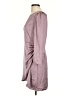 Wilfred 100% Polyester Solid Purple Casual Dress Size 10 - photo 5