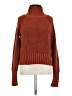 Hippie Rose 100% Polyester Orange Turtleneck Sweater Size S - photo 1