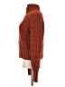 Hippie Rose 100% Polyester Orange Turtleneck Sweater Size S - photo 5