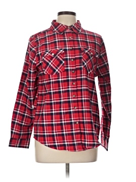 Canada Weather Gear Long Sleeve Button Down Shirt