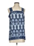 Ivanka Trump 100% Polyester Blue Sleeveless Blouse Size S - photo 1
