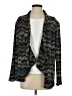 Roz & Ali Chevron-herringbone Teal Cardigan Size S - photo 1