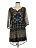 Bebop Paisley Teal Casual Dress Size M - photo 1