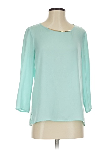 DKNYC 3/4 Sleeve Blouse (view 1)