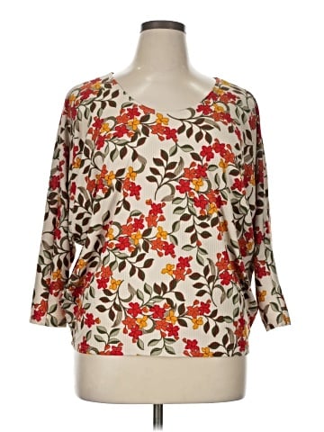 Kim & Cami 3/4 Sleeve Blouse (view 1)