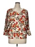 Kim & Cami Ivory 3/4 Sleeve Blouse Size XL - photo 1