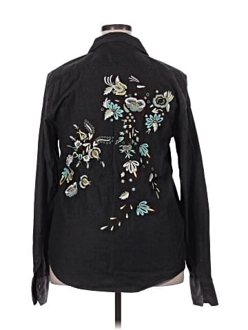 Earl Jean Long Sleeve Button-Down Shirt (view 2)