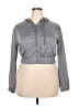Unbranded 100% Polyester Gray Cardigan Size XXL - photo 1