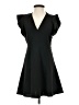 BCBGeneration Solid Black Cocktail Dress Size 4 - photo 1
