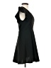 BCBGeneration Solid Black Cocktail Dress Size 4 - photo 4