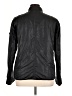 French Connection 100% Polyester Solid Black Track Jacket Size XL - photo 2