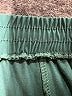 Unbranded Solid Green Track Pants Size L - photo 7