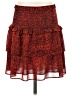 MICHAEL Michael Kors 100% Polyester Animal Print Red Casual Skirt Size S - photo 2