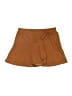 krush Solid Brown Casual Skirt Size L - photo 1