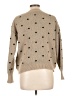 Unbranded 100% Polyester Polka Dots Tan Pullover Sweater Size L - photo 2
