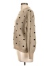 Unbranded 100% Polyester Polka Dots Tan Pullover Sweater Size L - photo 5
