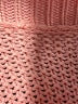 Unbranded 100% Acrylic Solid Pink Turtleneck Sweater Size M - photo 7