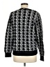 Lou & Grey 100% Nylon Houndstooth Black Pullover Sweater Size M - photo 2