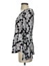 Hayden 100% Rayon Silver Gray Long Sleeve Blouse Size S - photo 5