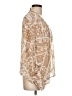 Silvergate 100% Polyester Tan Kimono Size L - photo 4